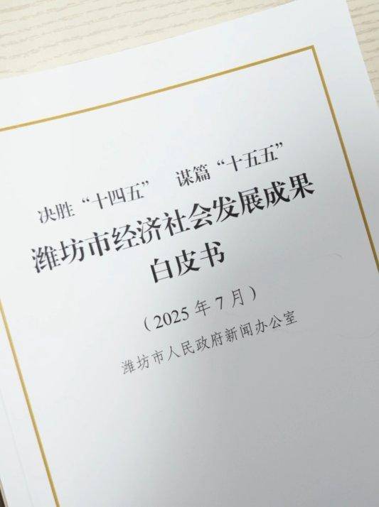 “白皮书”里的潍坊