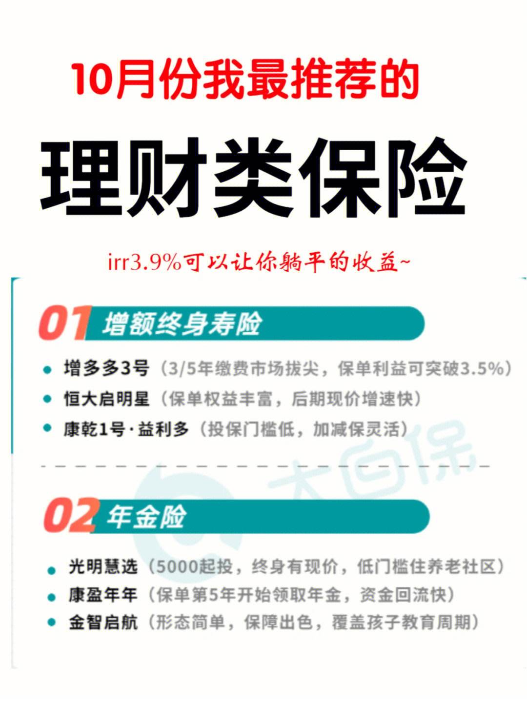 好的理财推荐(2021好的理财产品推荐)